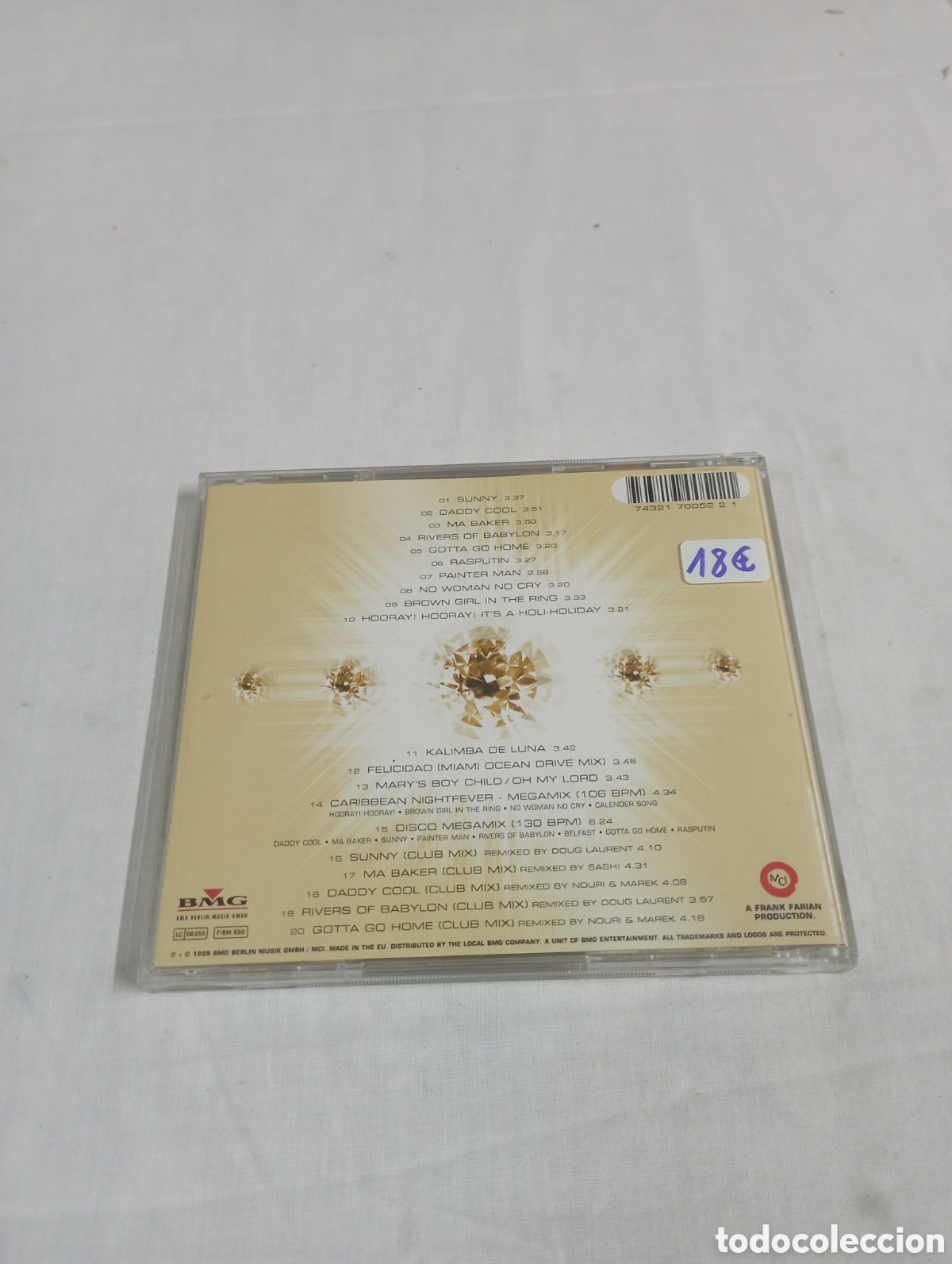 CDs de m&uacute;sica: Boney M. 2000 20th century hits - Foto 2