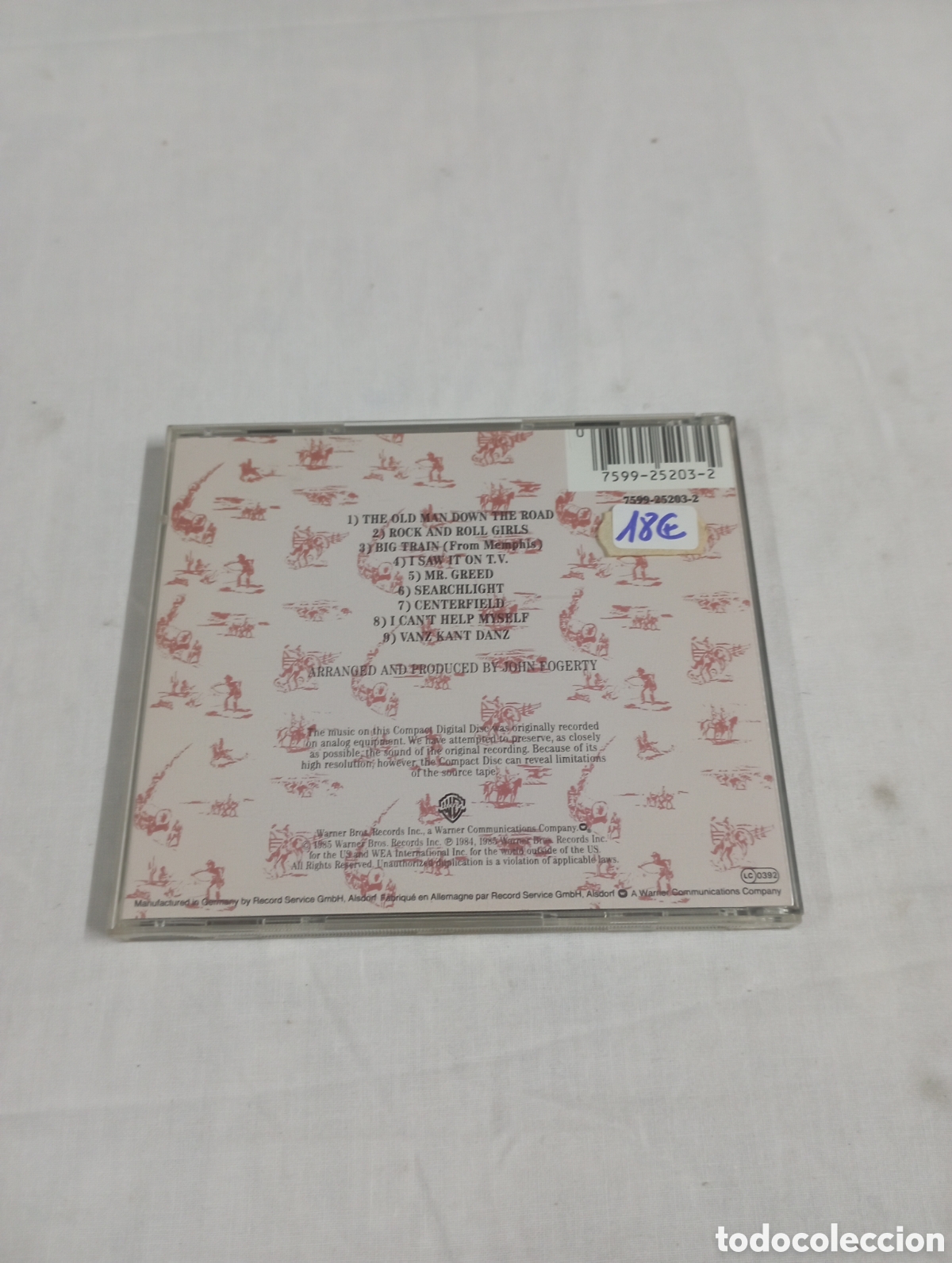 CDs de m&uacute;sica: John Forgerty centerfield - Foto 2