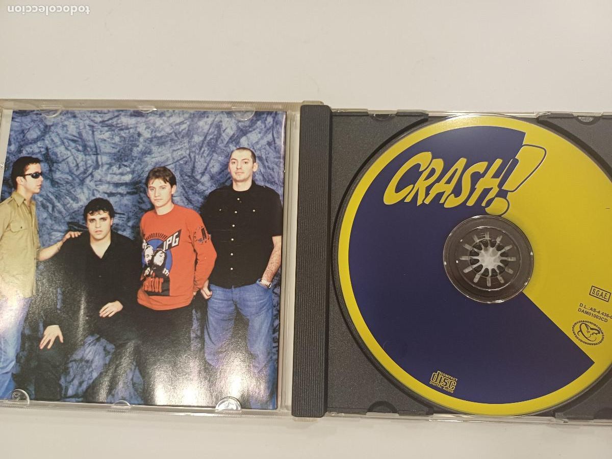 CDs de m&uacute;sica: CRASH/CD 40 PRINCIPALES. - Foto 2