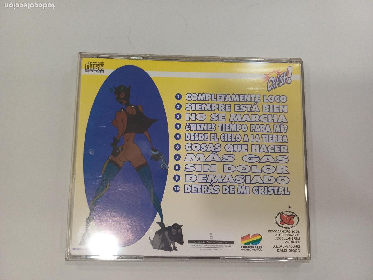 CDs de m&uacute;sica: CRASH/CD 40 PRINCIPALES. - Foto 3