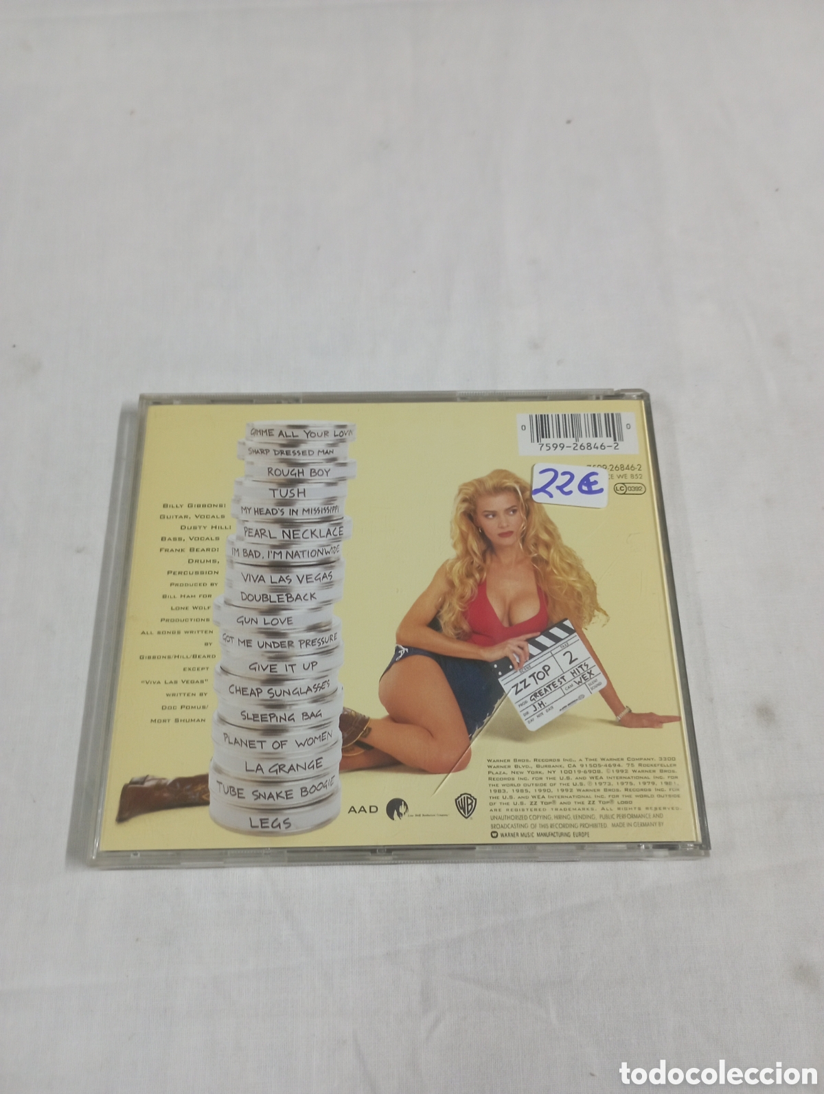 CDs de m&uacute;sica: ZZ top greatest hits - Foto 2