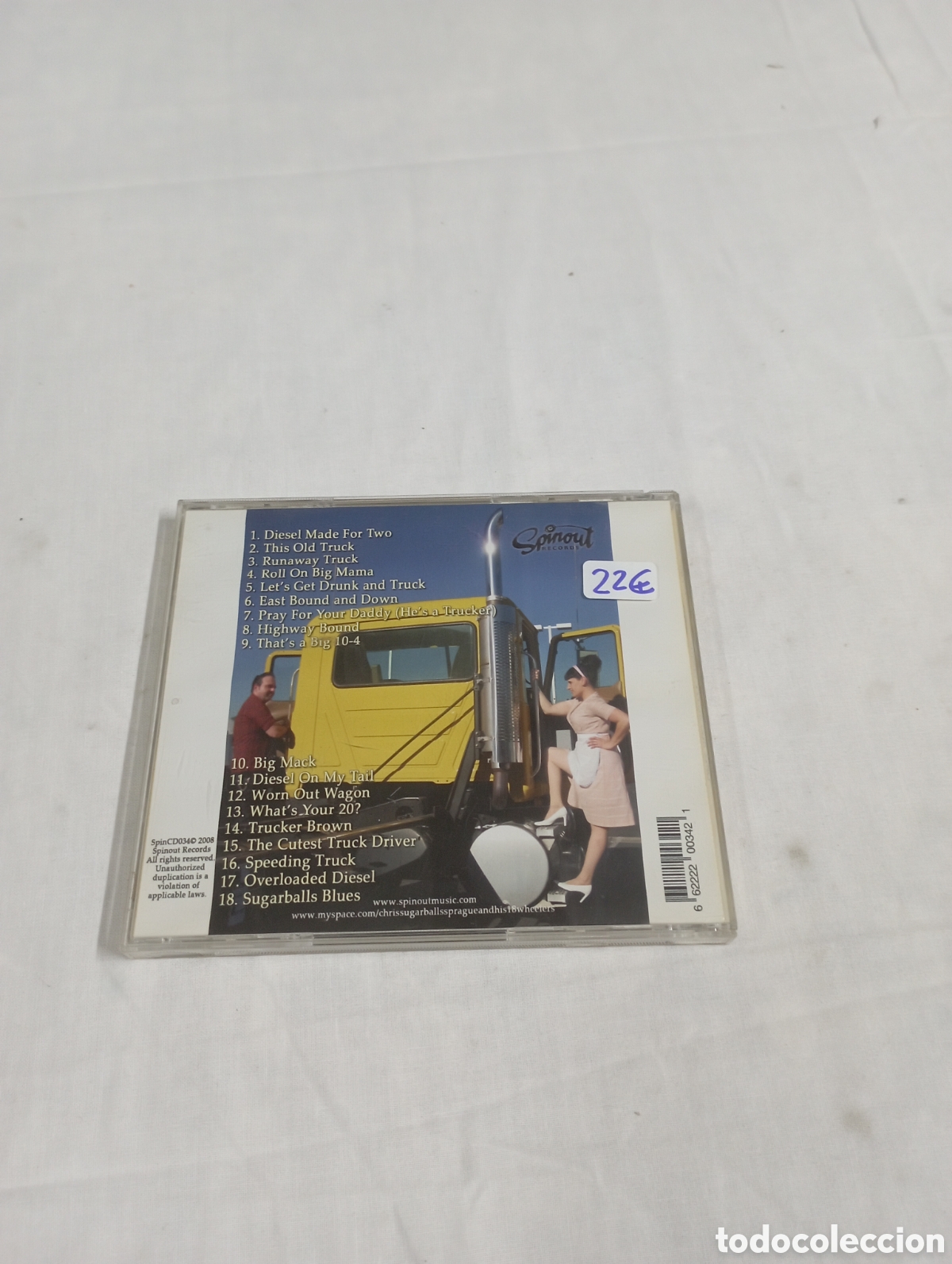 CDs de m&uacute;sica: Chris Sprague diesel made for two - Foto 2