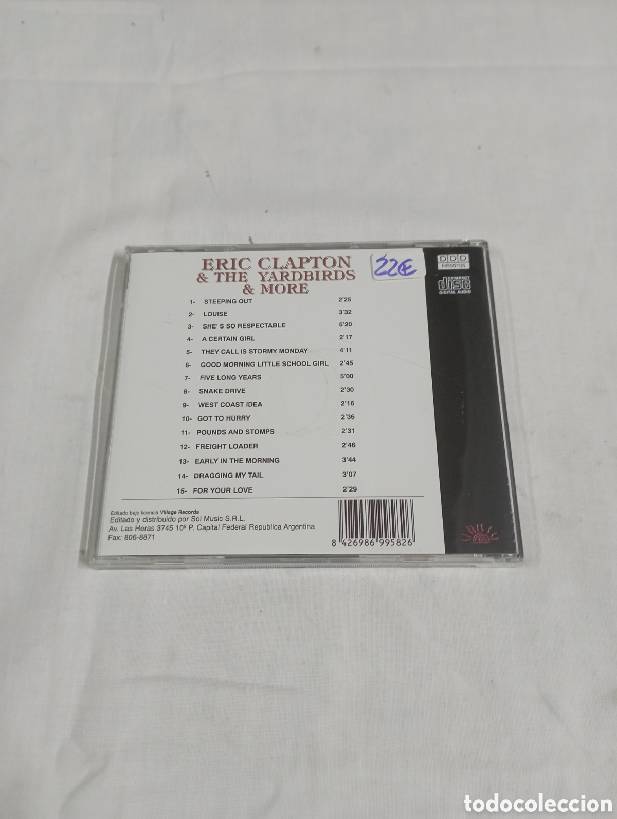 CDs de m&uacute;sica: Eric Clapton & the yardbirds & more - Foto 2