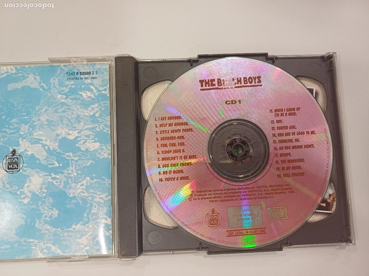 CDs de m&uacute;sica: THE BEACH BOYS/ANTHOLOGY/CD DOBLE. - Foto 2