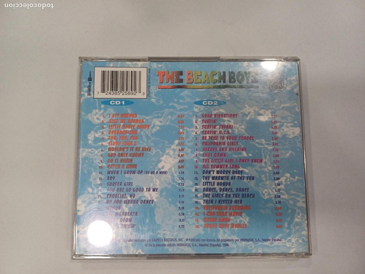 CDs de m&uacute;sica: THE BEACH BOYS/ANTHOLOGY/CD DOBLE. - Foto 4