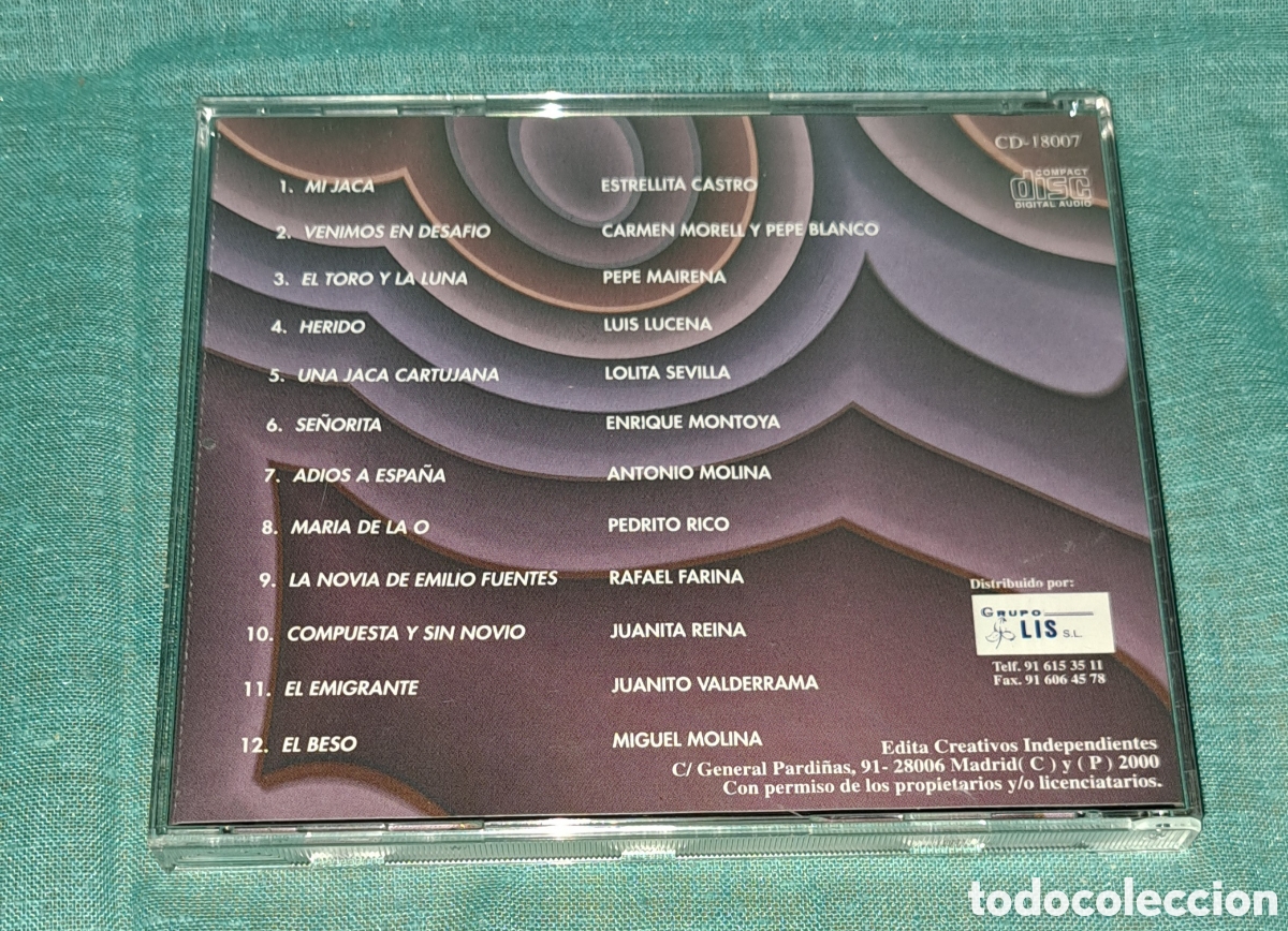 CDs de m&uacute;sica: CD LA COPLA ESPA&Ntilde;OLA, VERSIONES ORIGINALES - Foto 3