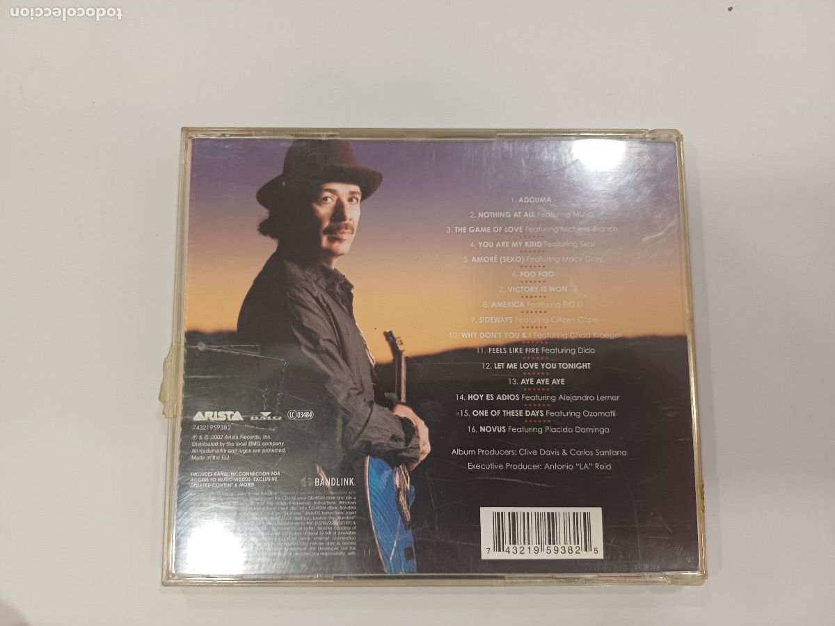 CDs de m&uacute;sica: SANTANA/SHAMAN/CD ARISTA. - Foto 3