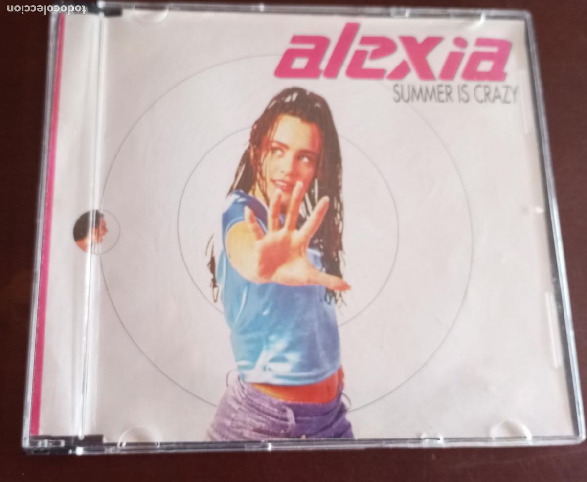 CDs de m&uacute;sica: ALEXIA - CD MAXI SINGLE - SUMMER IS CRAZY - 7 VERSIONES - 1996 - Foto 1