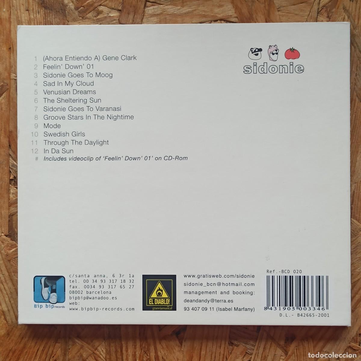 CDs de m&uacute;sica: CD Sidonie &ndash; Sidonie - Foto 2