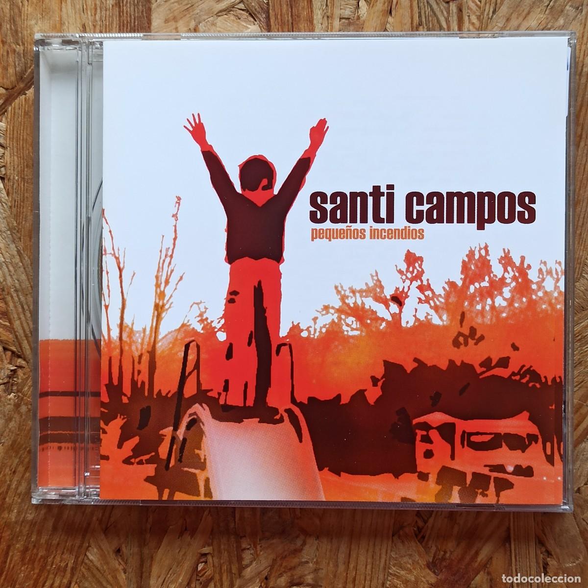 CDs de m&uacute;sica: CD Santi Campos &ndash; Peque&ntilde;os Incendios - Foto 1