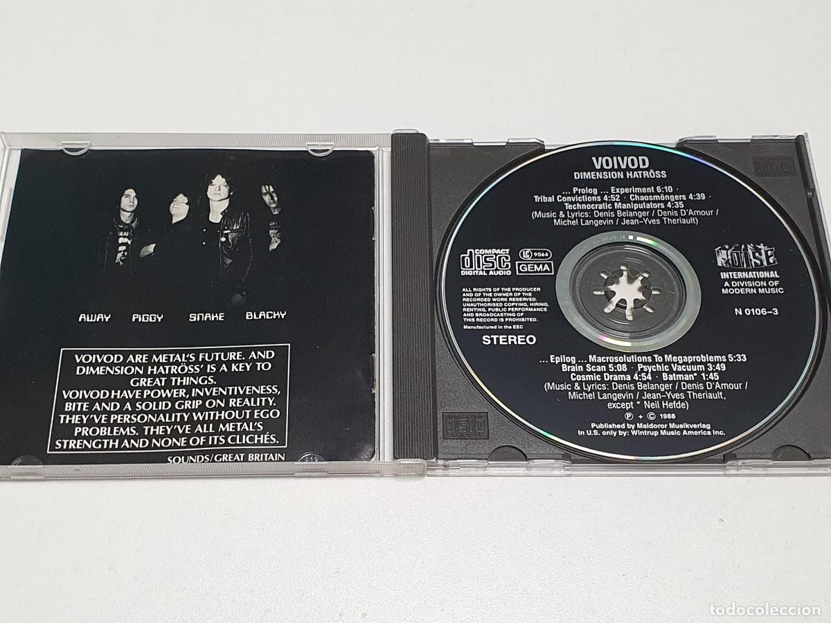 CDs de m&uacute;sica: CD Voivod&nbsp;&ndash;&nbsp;Dimension Hatr&ouml;ss - 1998 - Foto 2