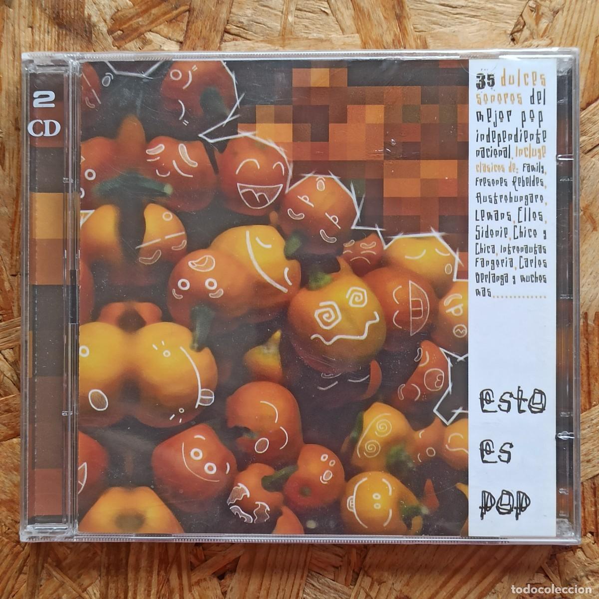 CDs de m&uacute;sica: CD Esto Es Pop: 35 Dulces Sonoros Del Mejor Pop Independiente Nacional