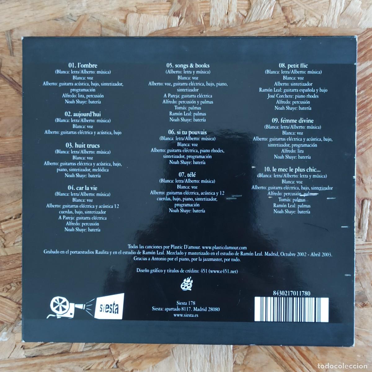 CDs de m&uacute;sica: CD Plastic DAmour &ndash; Olivia - Foto 2