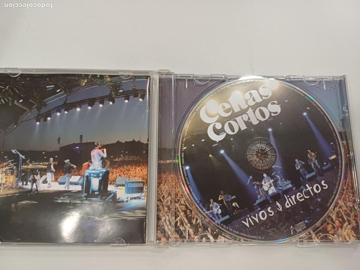 CDs de m&uacute;sica: CELTAS CORTOS/VIVOS & DIRECTO/CD. - Foto 2