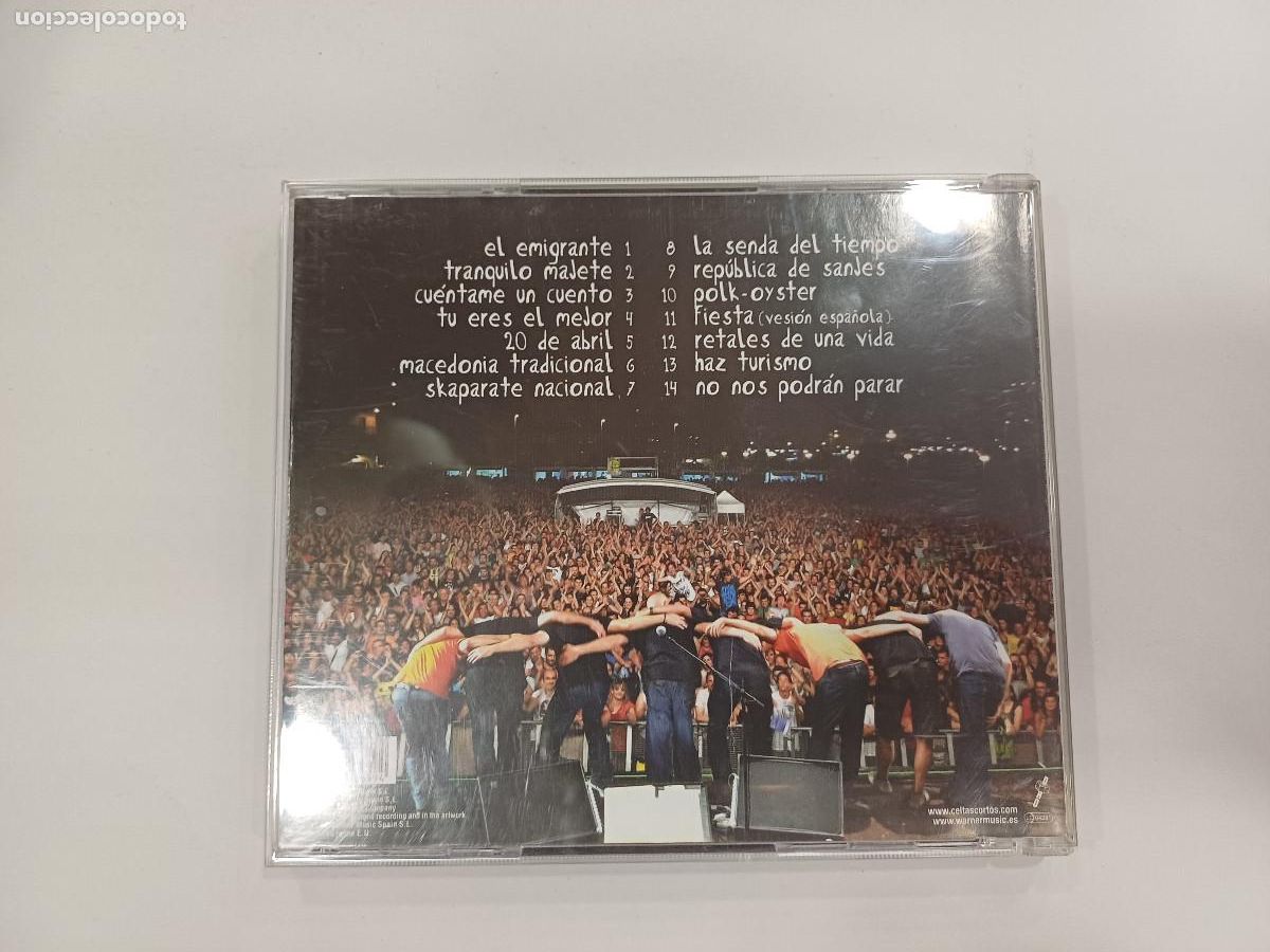 CDs de m&uacute;sica: CELTAS CORTOS/VIVOS & DIRECTO/CD. - Foto 3