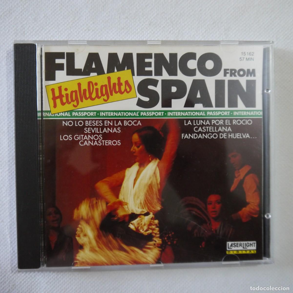 CDs de m&uacute;sica: FLAMENCO HIGHLIGHTS FROM SPAIN - CD 1990 - Foto 1