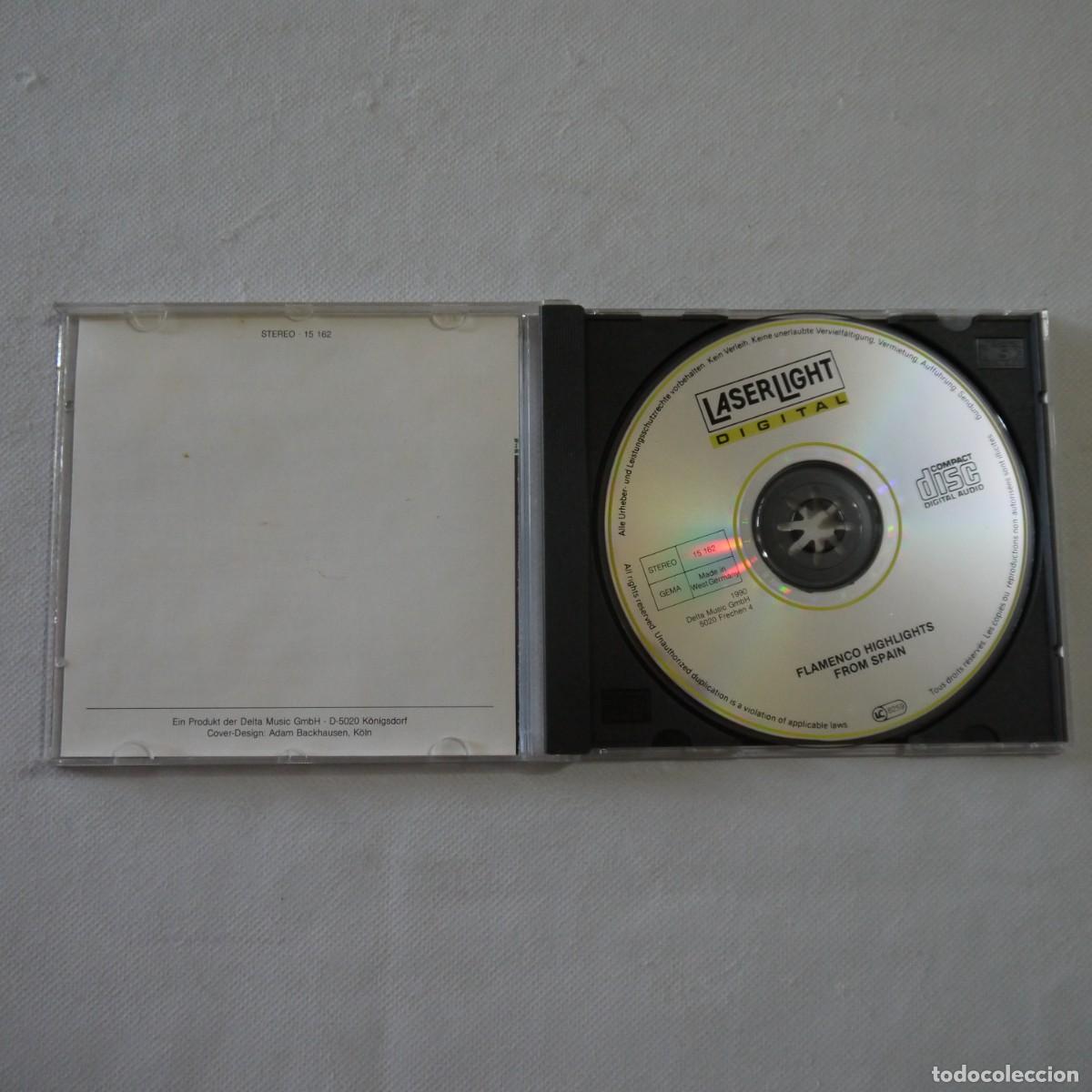 CDs de m&uacute;sica: FLAMENCO HIGHLIGHTS FROM SPAIN - CD 1990 - Foto 2