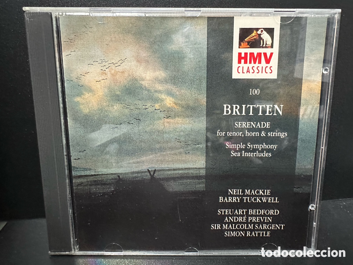CDs de m&uacute;sica: Britten - Simon Rattle - Serenade For Tenor, Horn & Strings (CD, Comp) - Foto 1