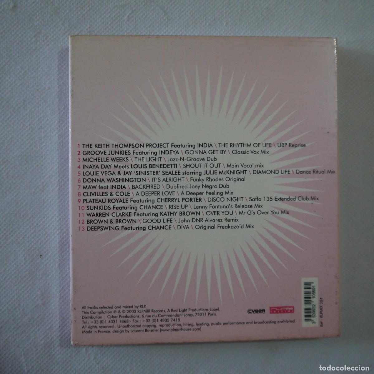 CDs de m&uacute;sica: TOTAL DIVA MIXED BY RLP - CD 2003 - Foto 4