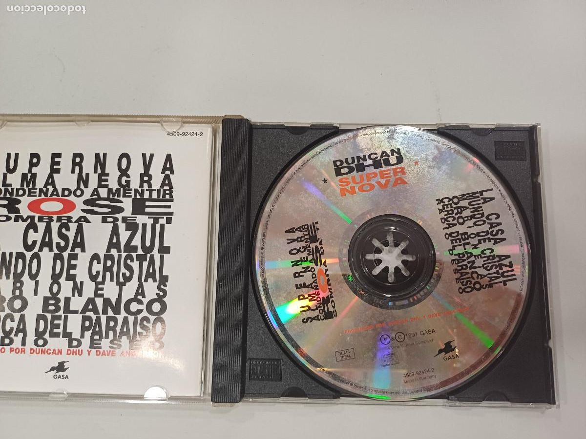 CDs de m&uacute;sica: DUNCAN DHU/SUPERNOVA/CD. - Foto 2