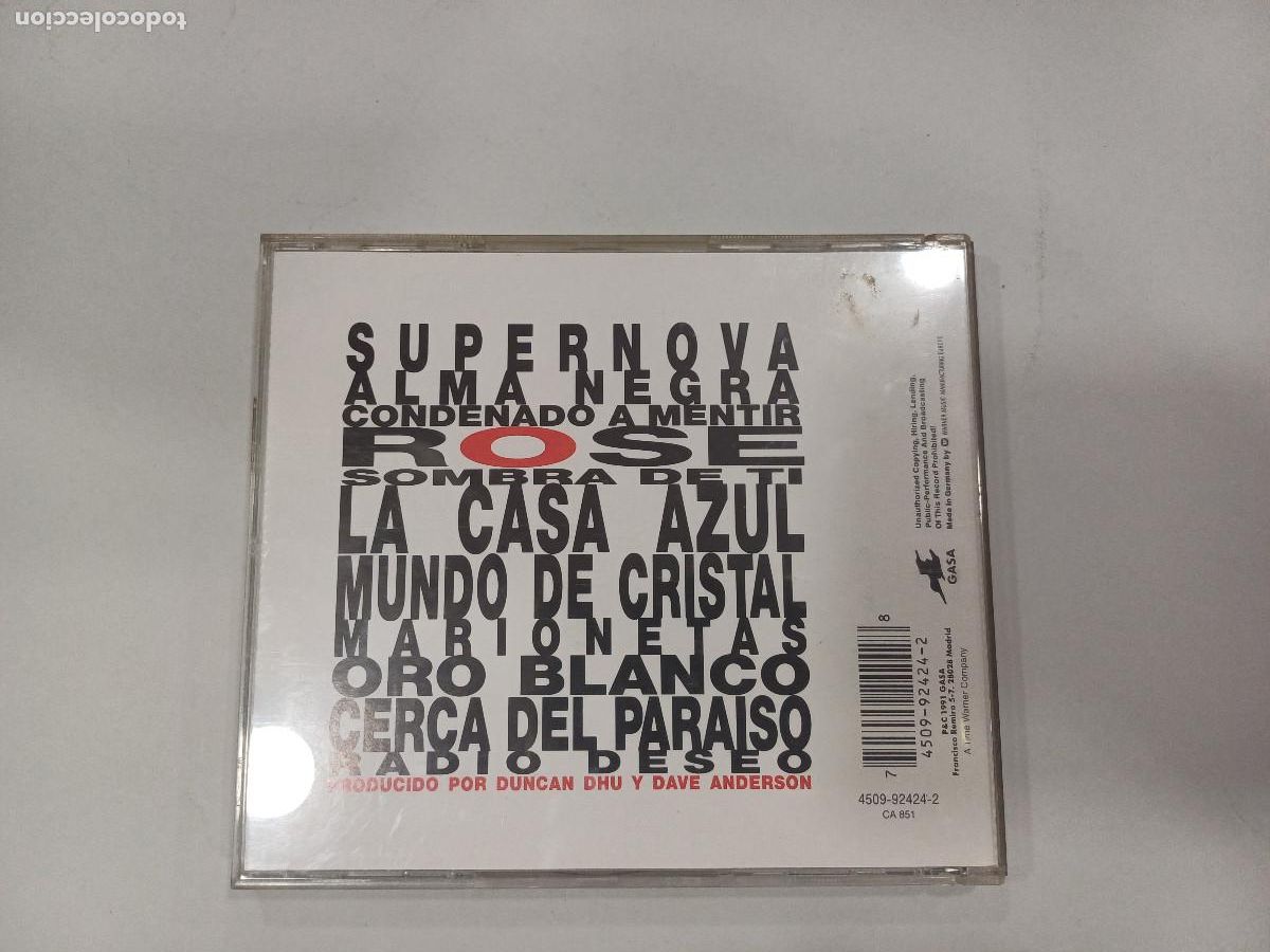 CDs de m&uacute;sica: DUNCAN DHU/SUPERNOVA/CD. - Foto 3