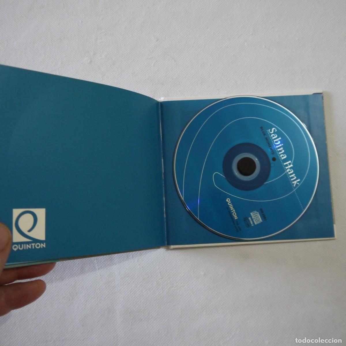 CDs de m&uacute;sica: SABINA HANK - BLUE MOMENTS - LIBRO-CD - Foto 4
