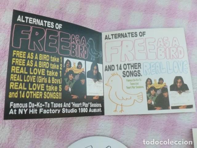 CDs de m&uacute;sica: THE BEATLES FREE AS A BIRD CD - Foto 5