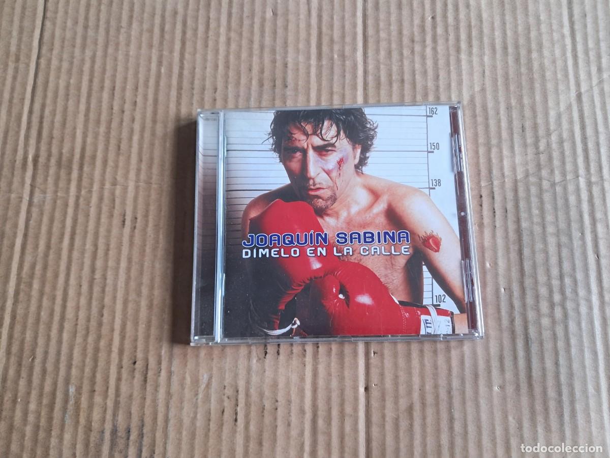 CDs de m&uacute;sica: JOAQUIN SABINA - DIMELO EN LA CALLE CD 2002 - Foto 1