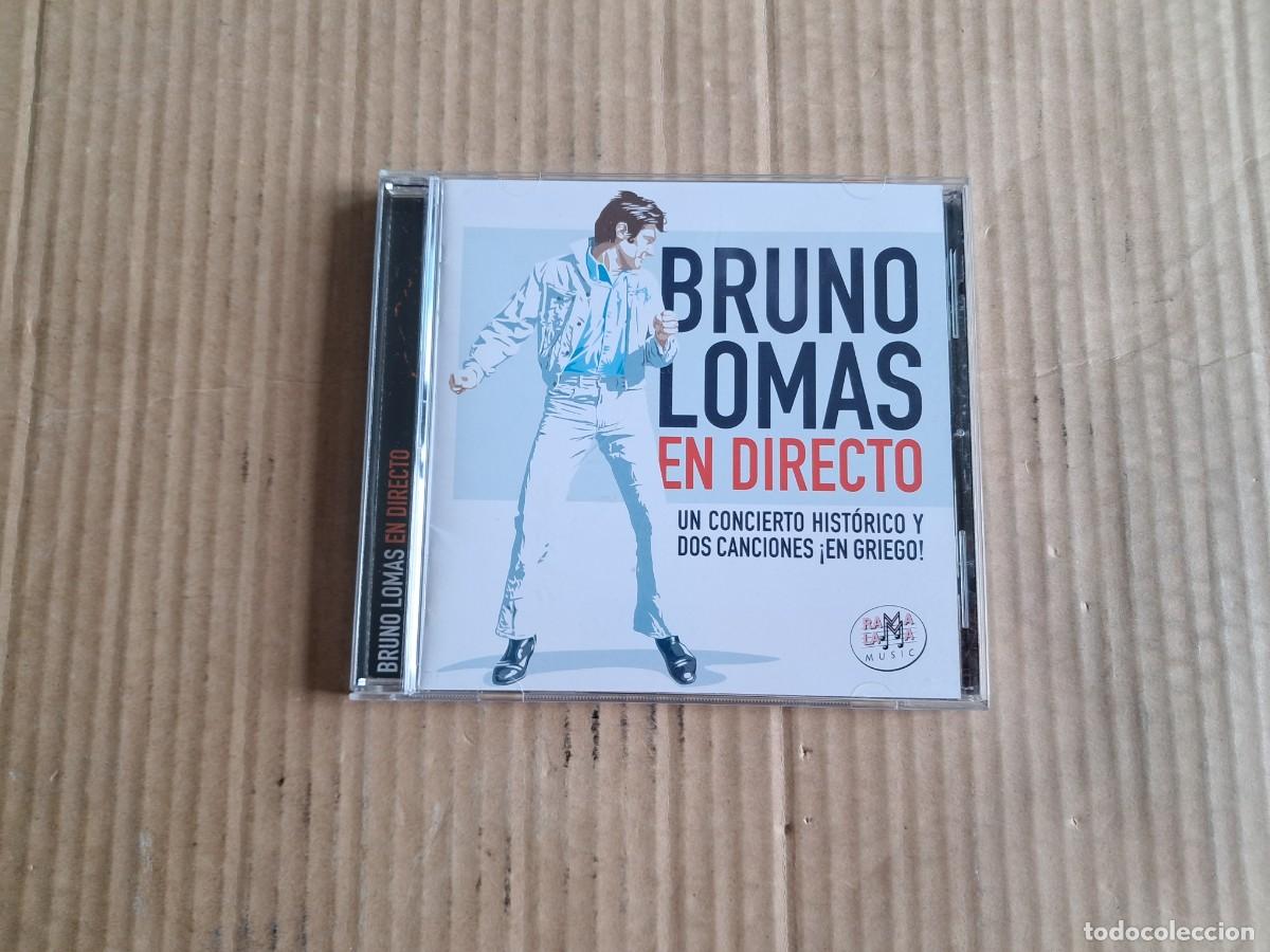 CDs de m&uacute;sica: BRUNO LOMAS - EN DIRECTO CD 2022 - Foto 1