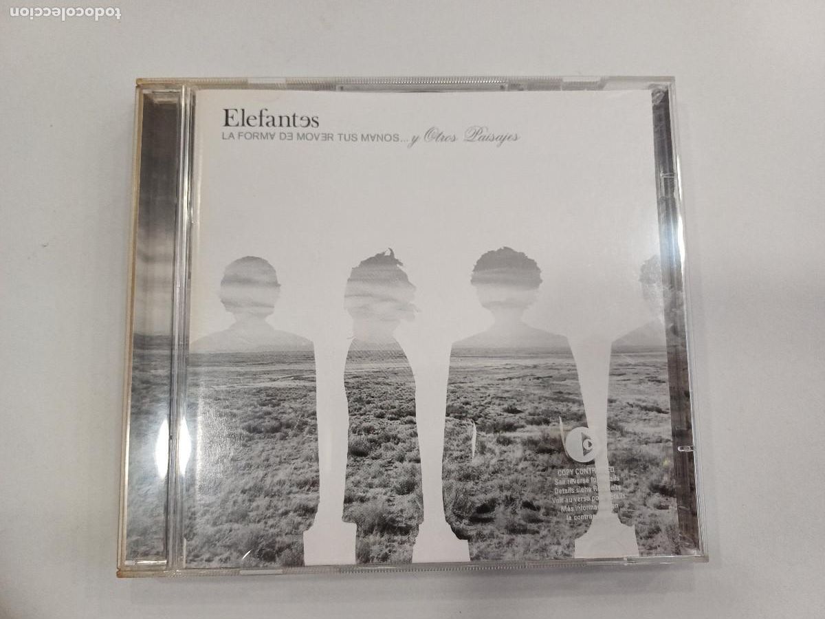 CDs de m&uacute;sica: ELEFANTES/LA FORMA DE MOVER TUS MANOS/CD DOBLE. - Foto 1