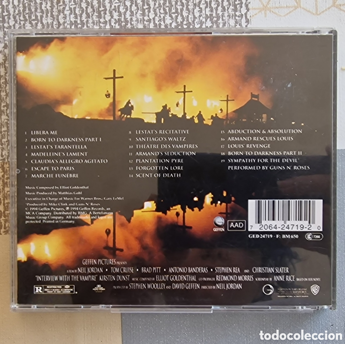 CDs de m&uacute;sica: CD BSO Interview With the Vampire - Foto 2
