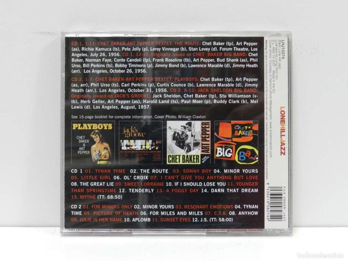 CDs de m&uacute;sica: DISCO CD. Chet Baker &ndash; Complete Recordings. COMPACT DISC. - Foto 2