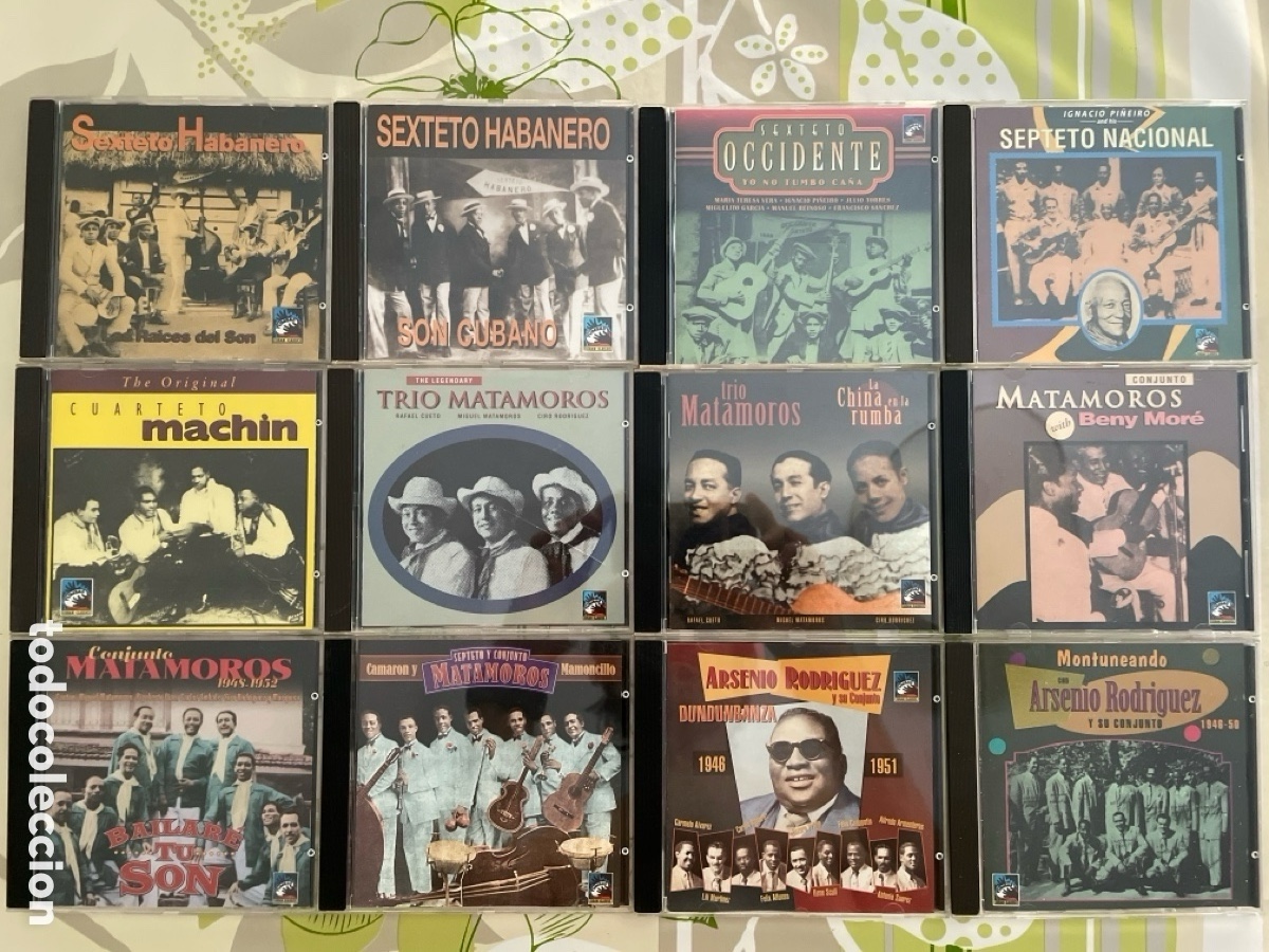 CD di Musica: 12 CDs m&uacute;sica cubana sello Tumbao
