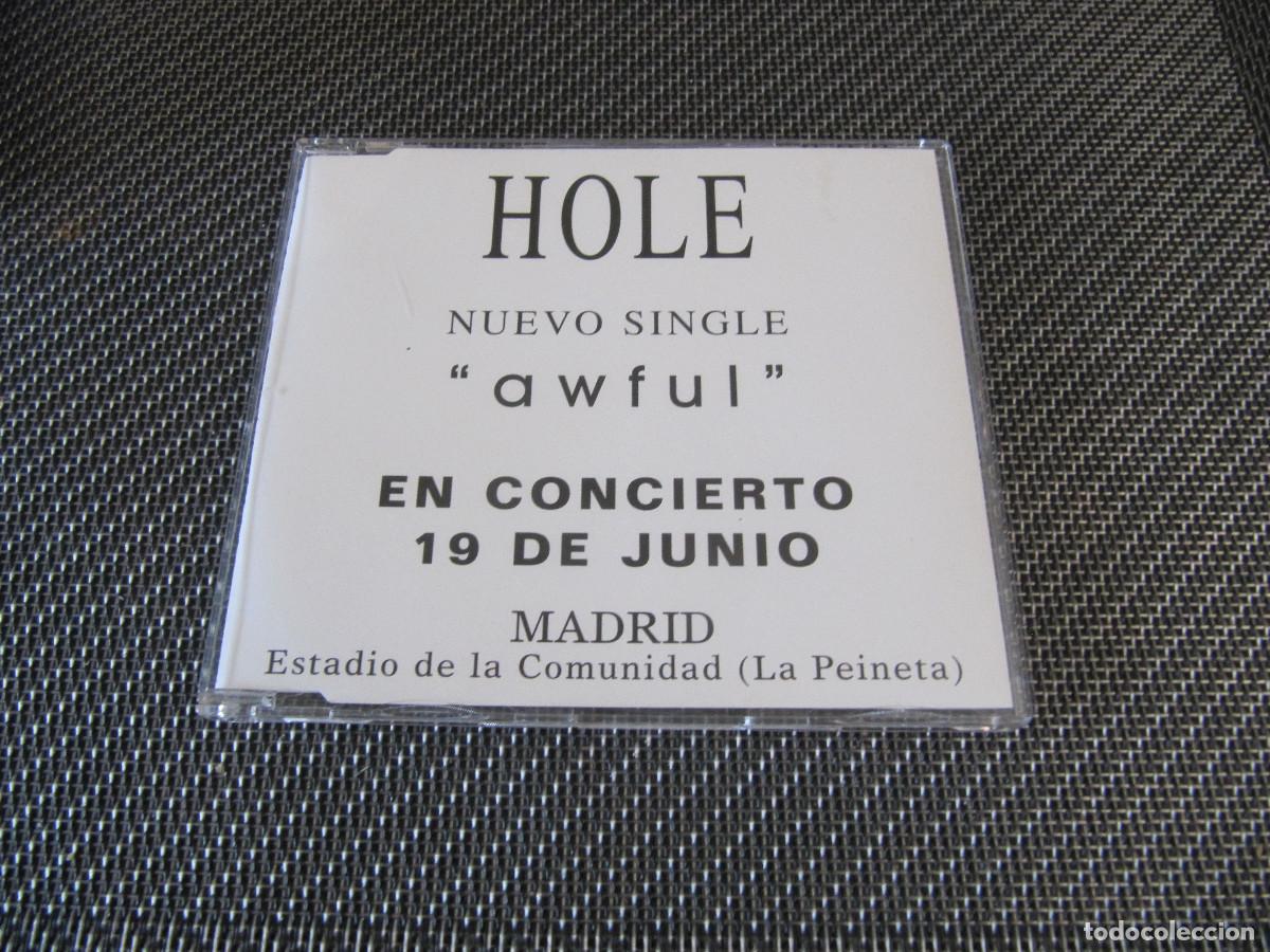 CDs de m&uacute;sica: HOLE / AWFUL / CD SINGLE - Foto 1