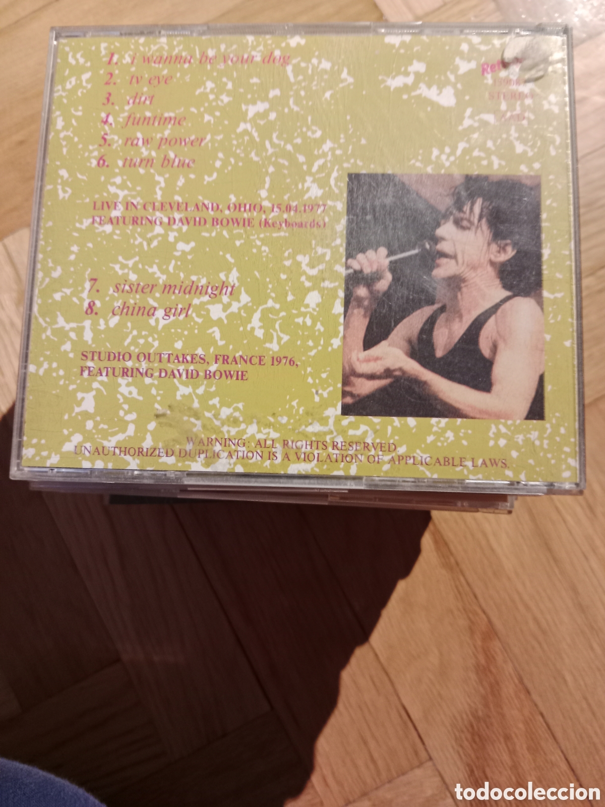 CDs de m&uacute;sica: Iggy Pop - Sister midnight - Foto 2