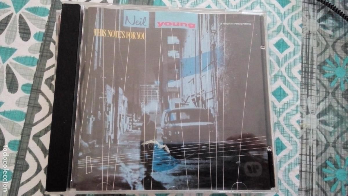 CDs de m&uacute;sica: Neil Young & The Bluenotes This Notes For You CD - Foto 1
