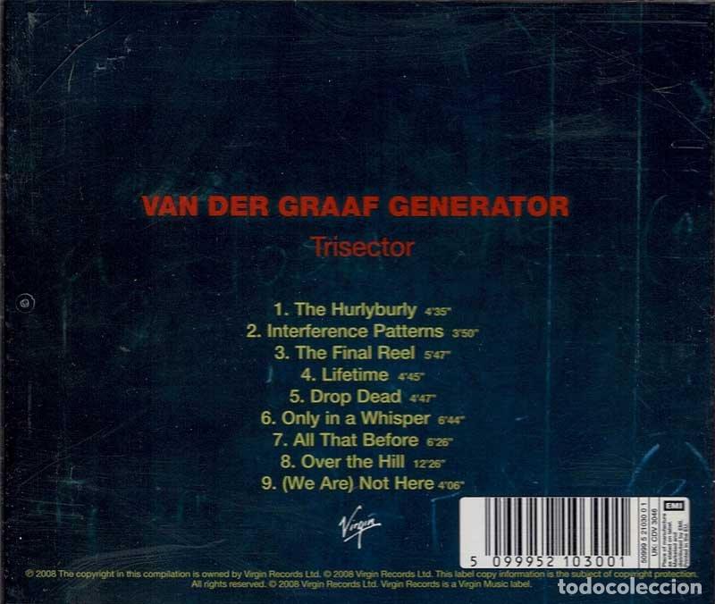 CDs de m&uacute;sica: Van Der Graaf Generator - Trisector. CD - Foto 2