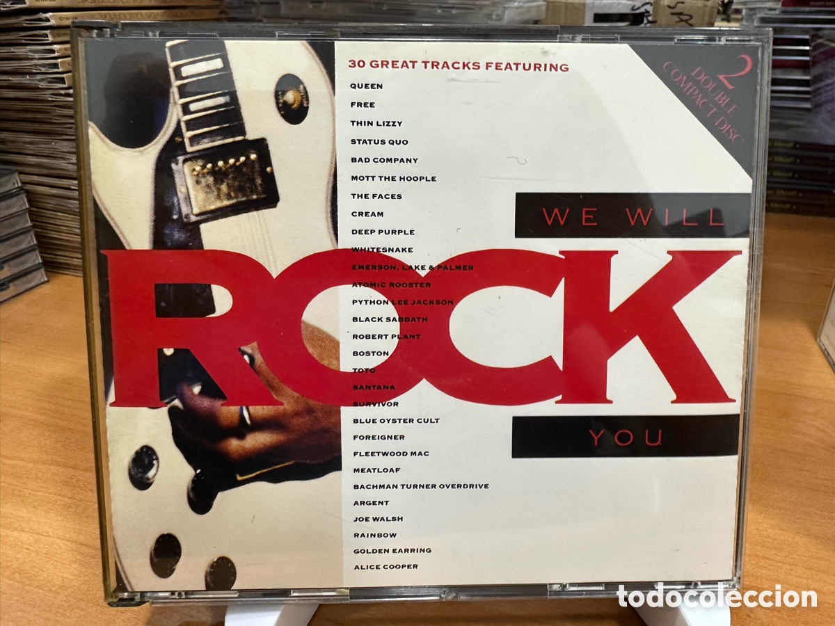 CDs de m&uacute;sica: Various - We Will Rock You (2xCD, Comp) - Foto 1