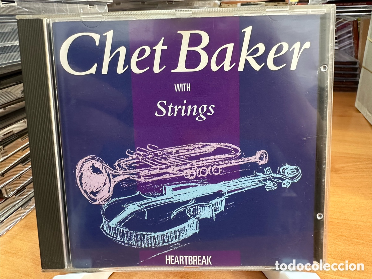 CDs de m&uacute;sica: Chet Baker With Strings - Heartbreak (CD) - Foto 1