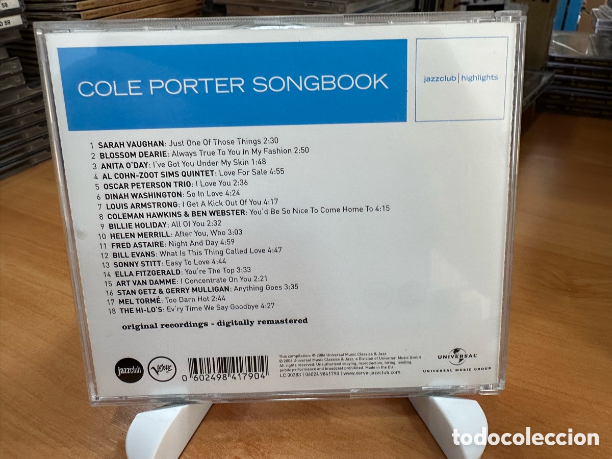 CDs de m&uacute;sica: Various - Cole Porter Songbook (CD, Comp) - Foto 2