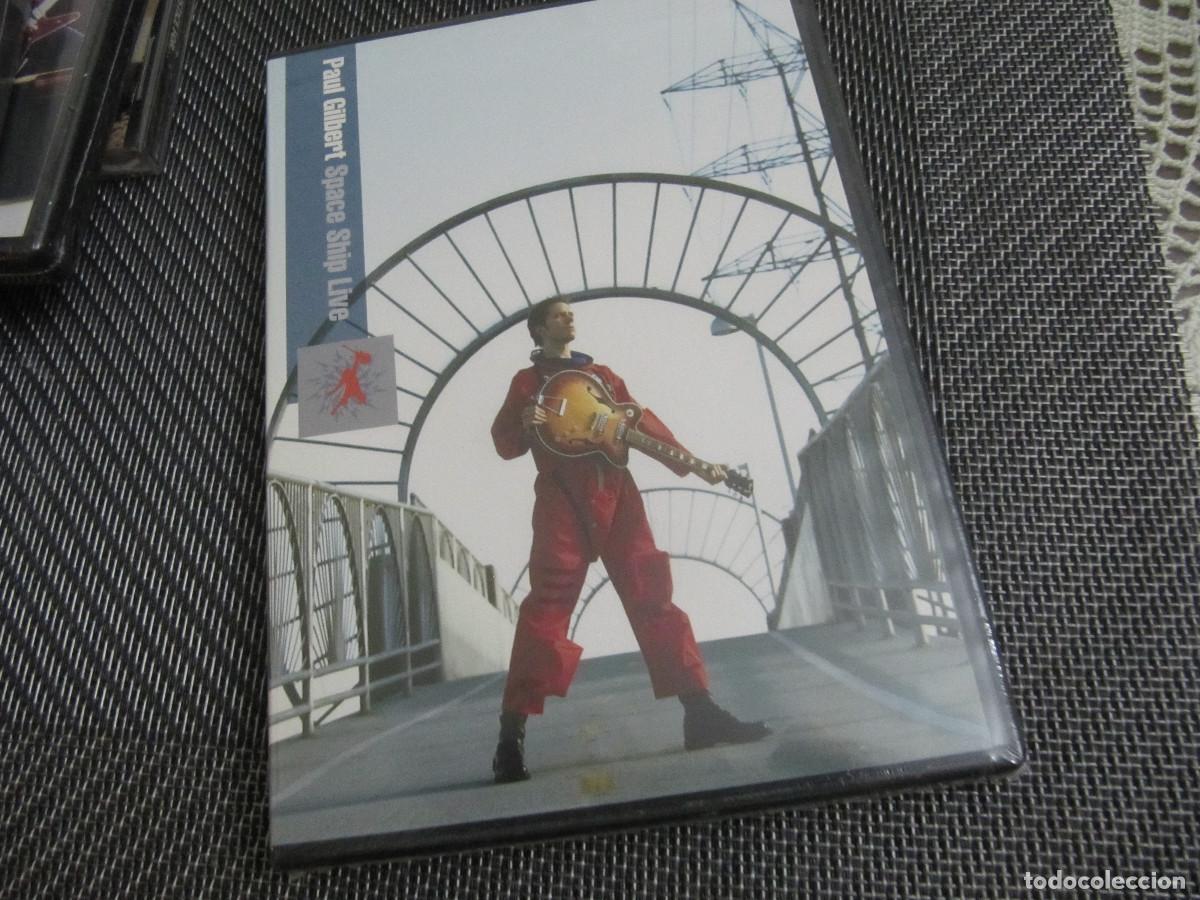 CDs de m&uacute;sica: PAUL GILBERT - SPACE SHIP LIVE DVD PRECINTADO - Foto 1