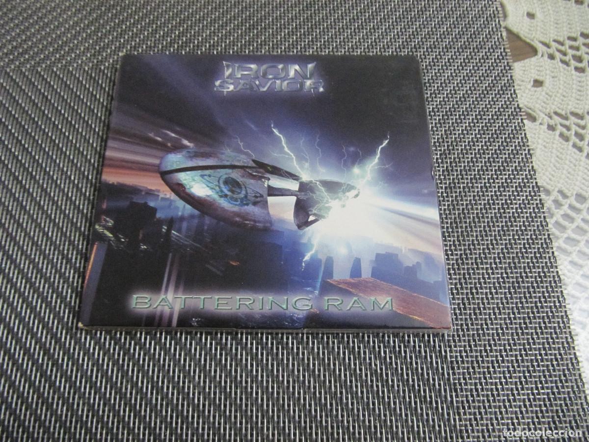 CDs de m&uacute;sica: IRON SAVIOR-BATTERING RAM CD DIGIPAK+LIBRETO+TATUAJE - Foto 1