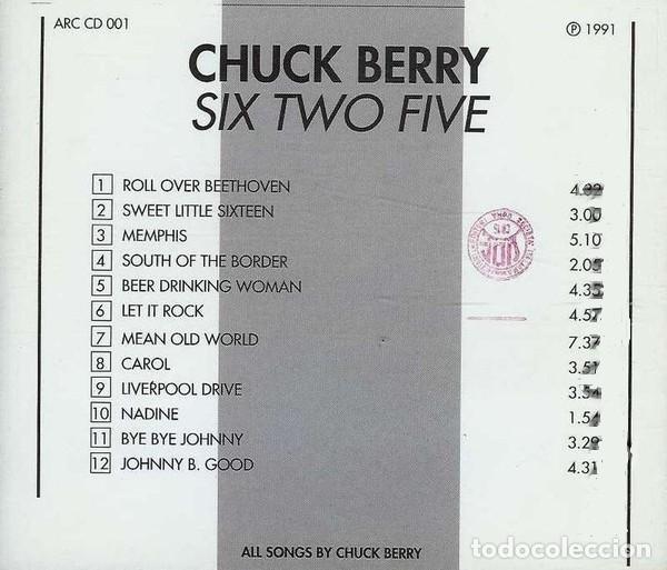 CDs de m&uacute;sica: Chuck Berry &ndash; Six Two Five - Foto 2