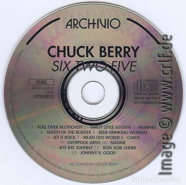CDs de m&uacute;sica: Chuck Berry &ndash; Six Two Five - Foto 3