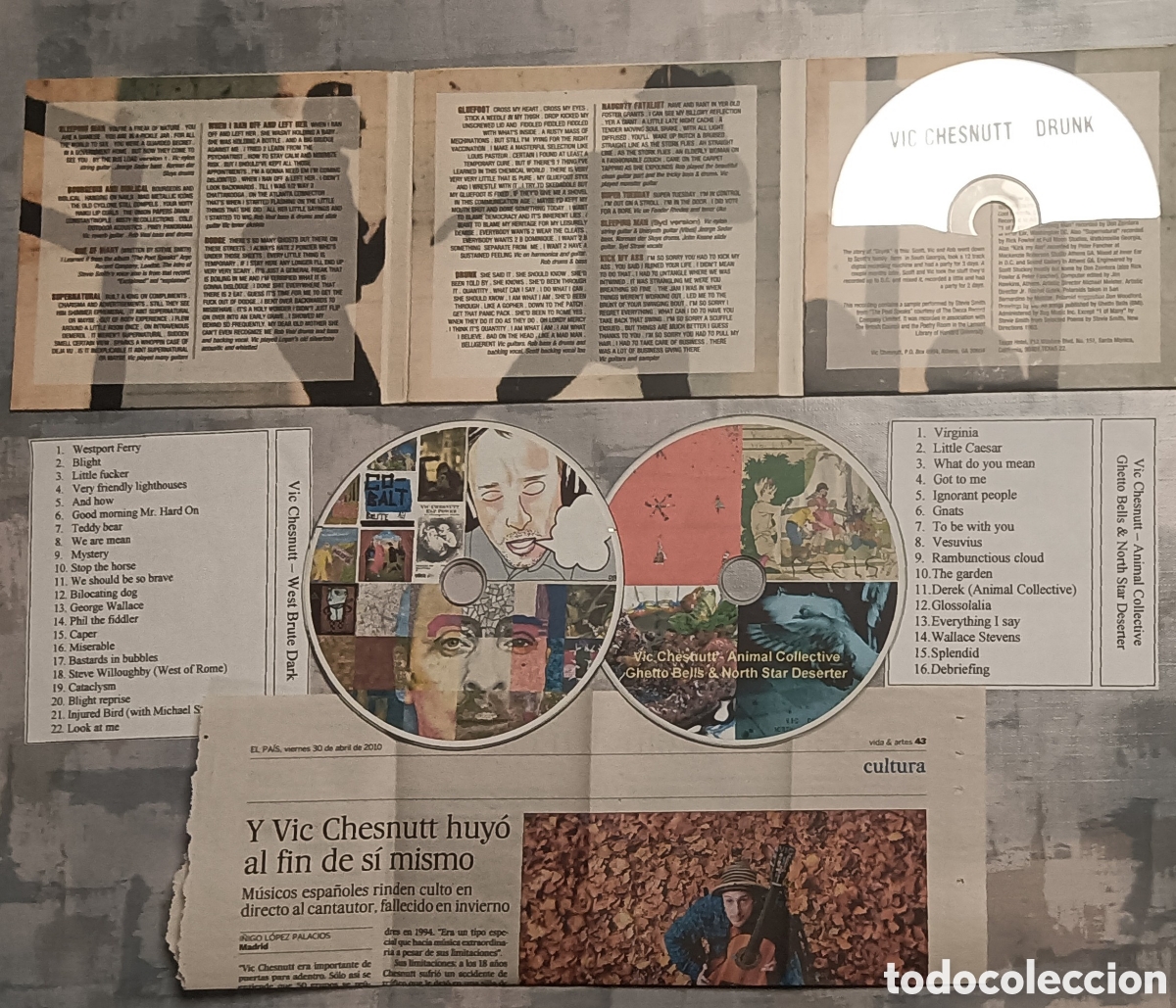 CDs de m&uacute;sica: Vic Chesnutt, 1994 - Drunk - Foto 3