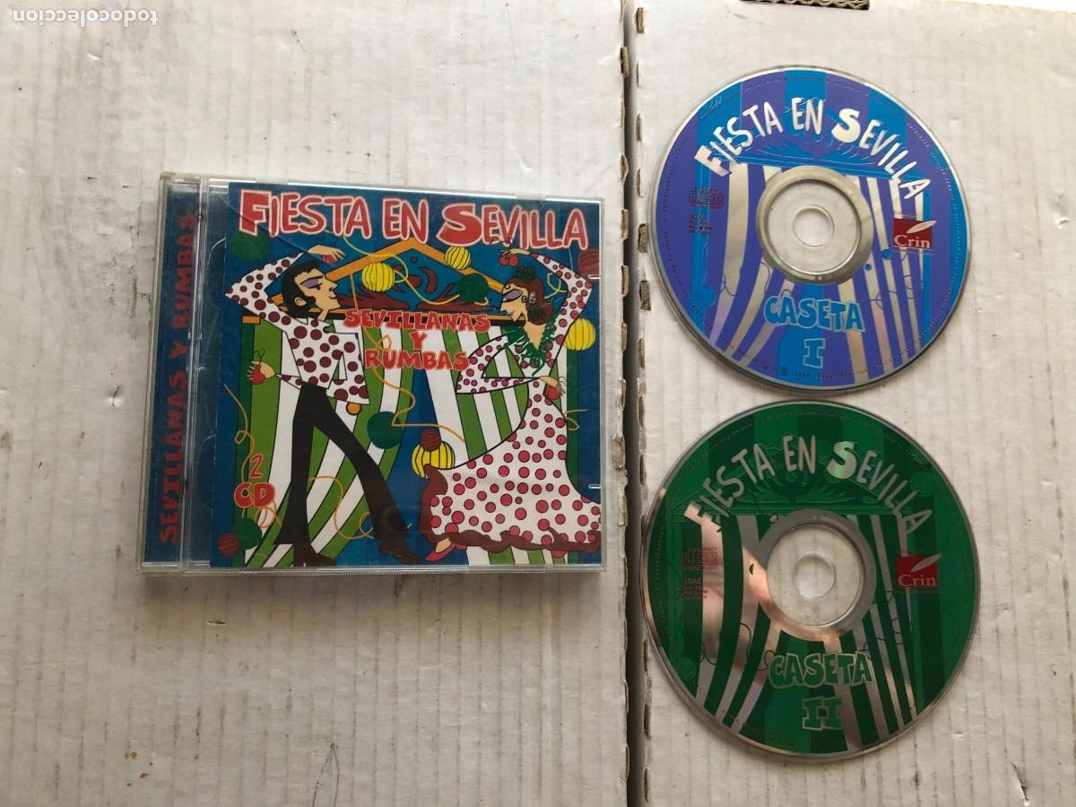 Music CDs: FIESTA EN SEVILLA 2 CDS - CD MUSICA KREATEN