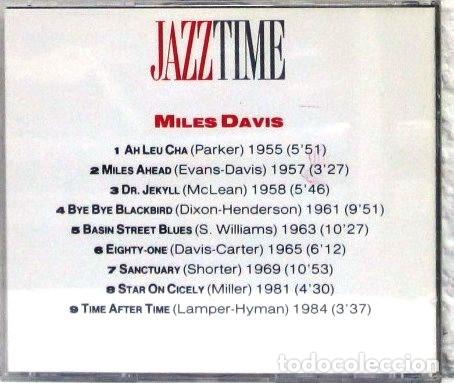 CDs de m&uacute;sica: MILES DAVIS - JAZZ TIME - CD - Foto 2