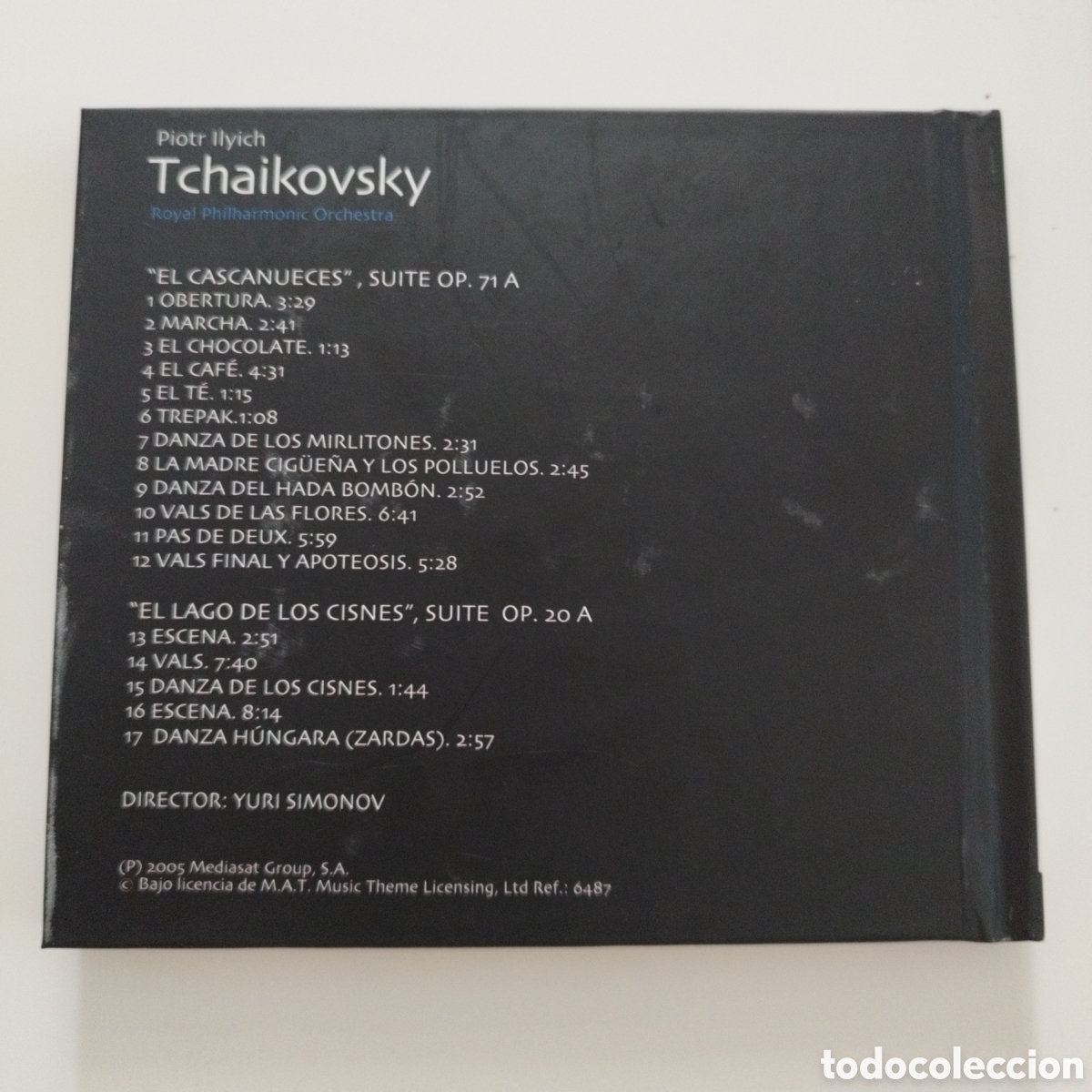CDs de m&uacute;sica: CD - LIBRO / TCHAIKOVSKY / 2 / ROYAL PHILARMONIC - Foto 4