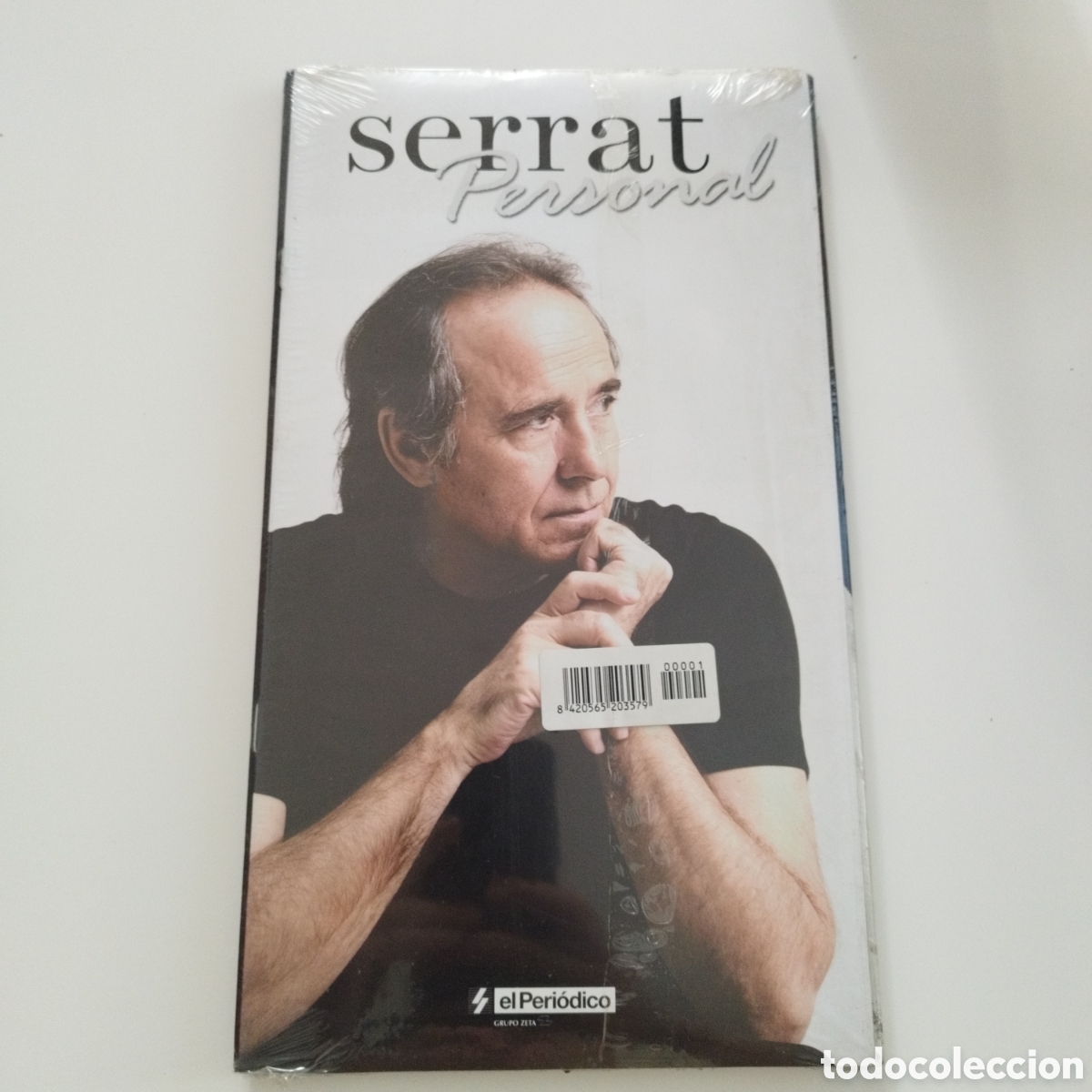 CDs de m&uacute;sica: CD - LIBRO /JUAN MANUEL SERRAT / COM HO FA EL VENT / PRECINTADO - Foto 2