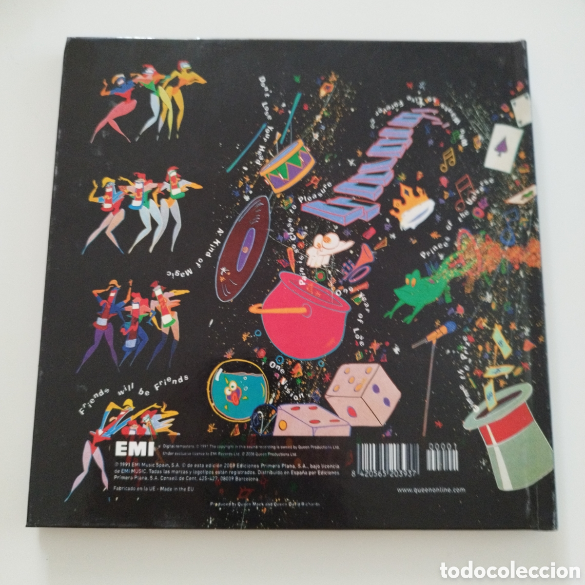 CDs de m&uacute;sica: CD - LIBRO / QUEEN / A KIND OF MAGIC / - Foto 5